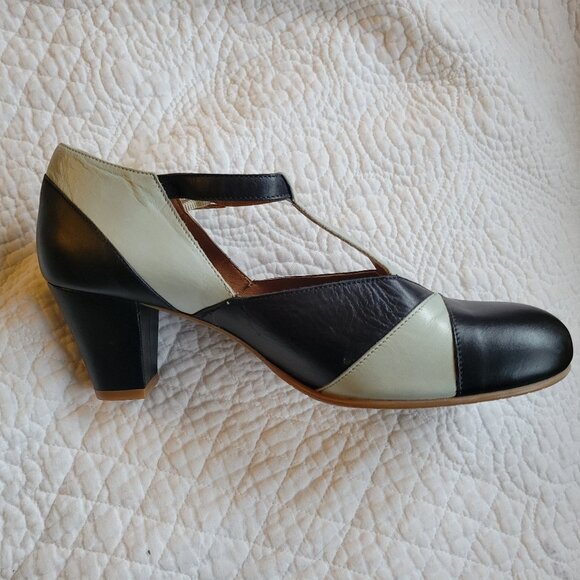 La Veintinueve Dana T-Strap Pumps 40 - Picture 4 of 7